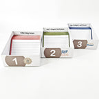 Leitner Learning System Boxes – Sand Edition