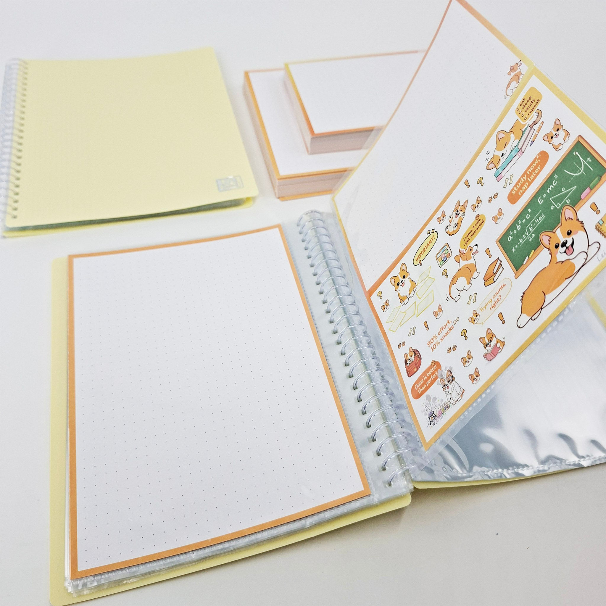 Oxford Display Book A5 pastel yellow