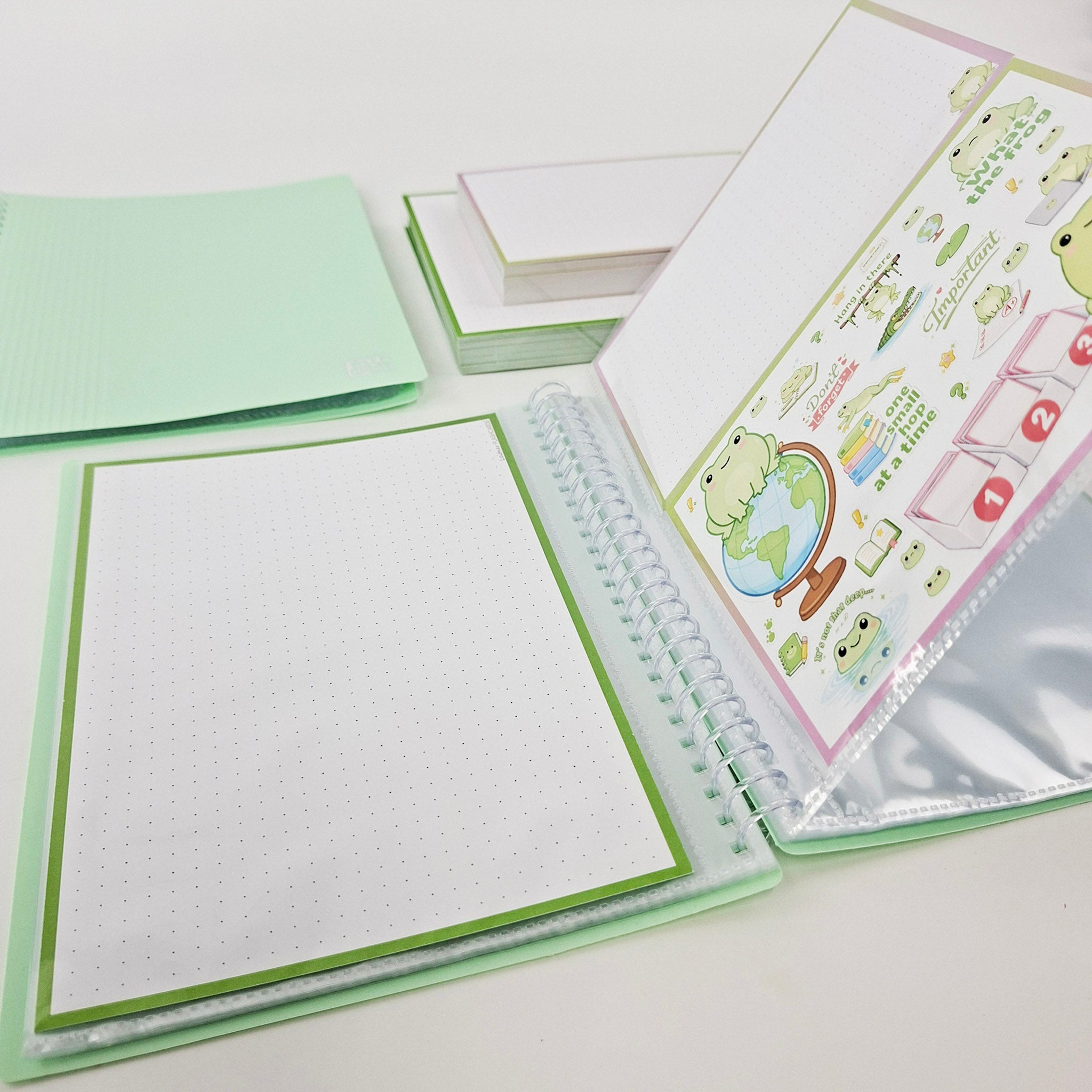Oxford Display Book A5 pastel green
