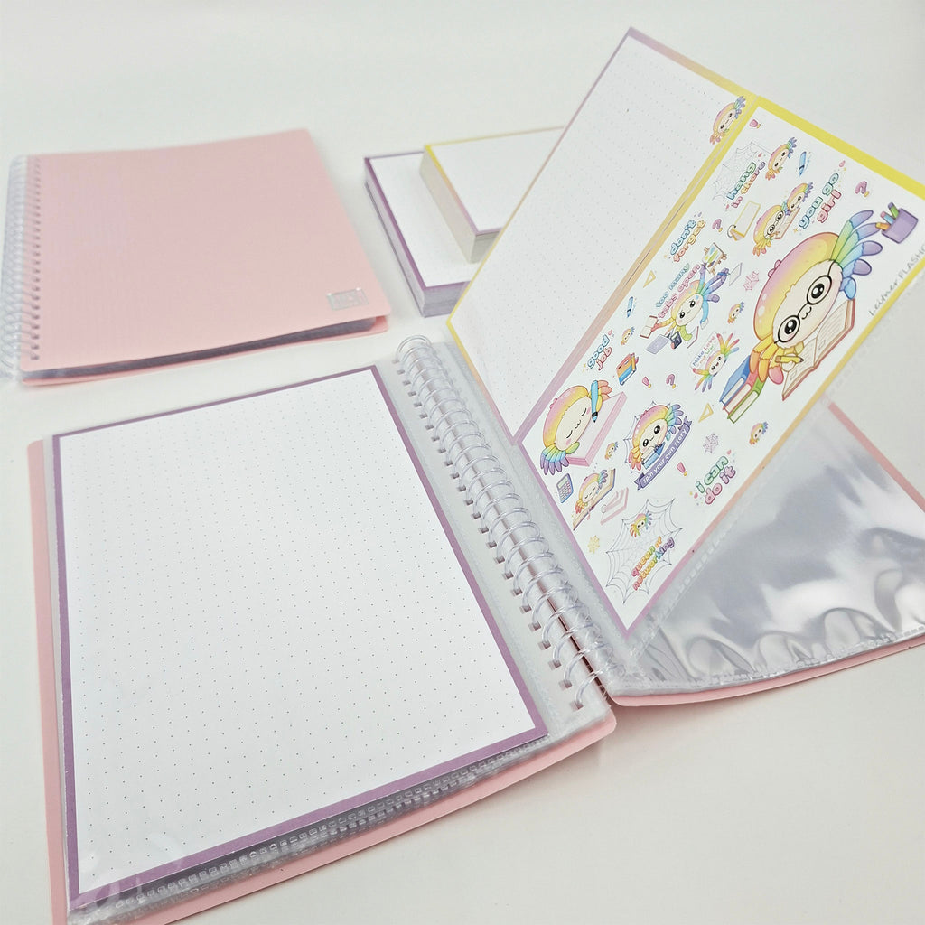 Oxford Display Book A5 pastel pink
