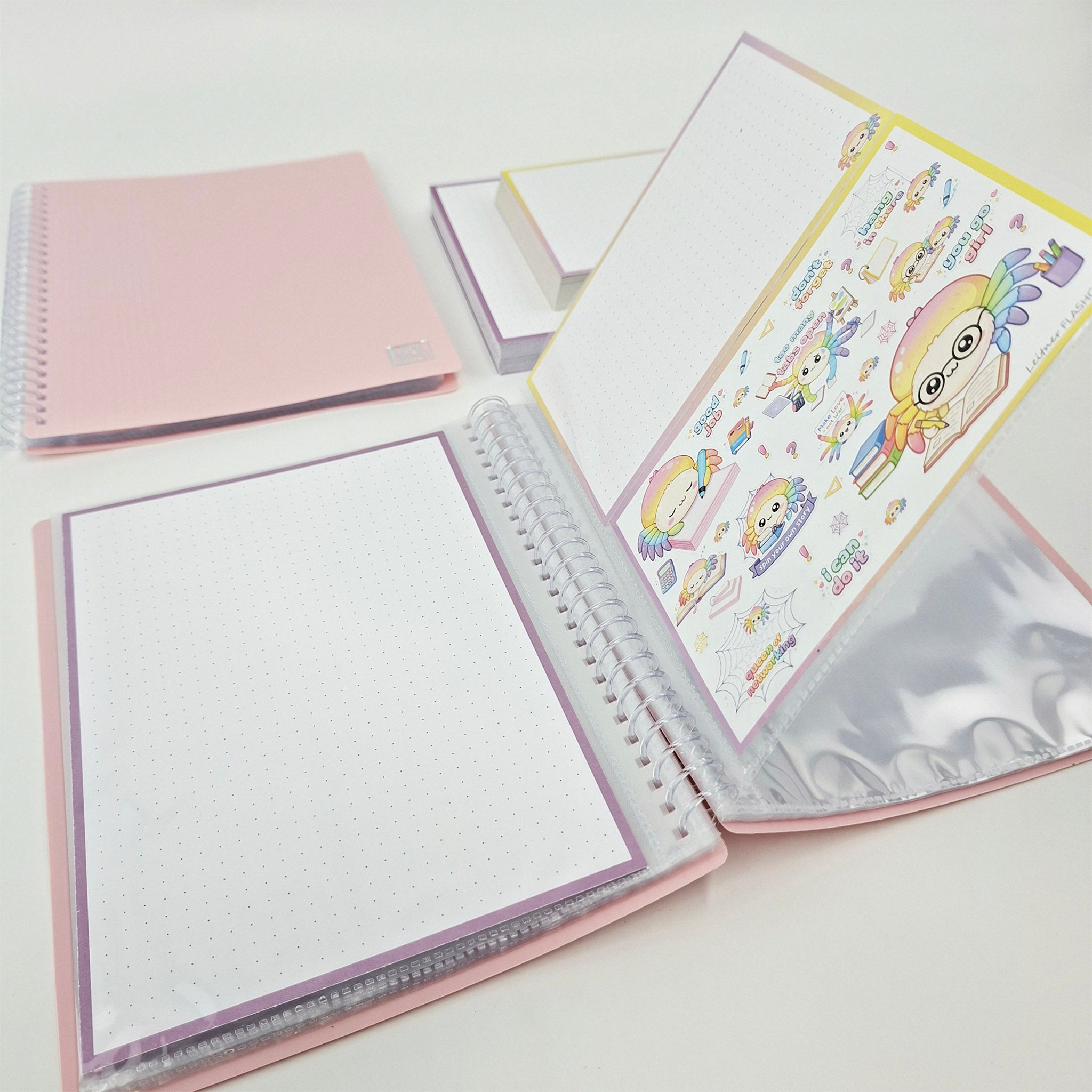 Oxford Display Book A5 pastel pink