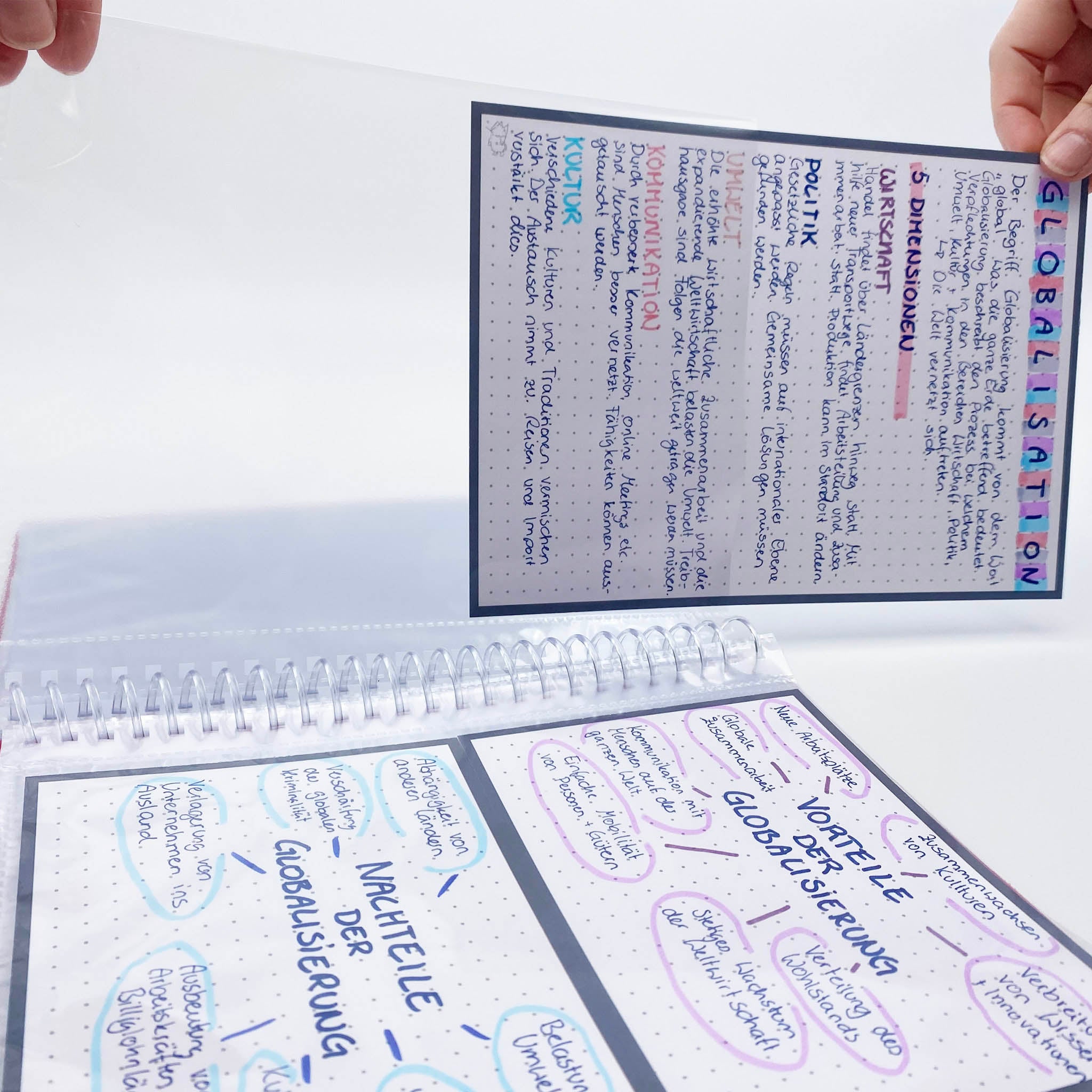 Oxford Display Book A5 pastel lilac