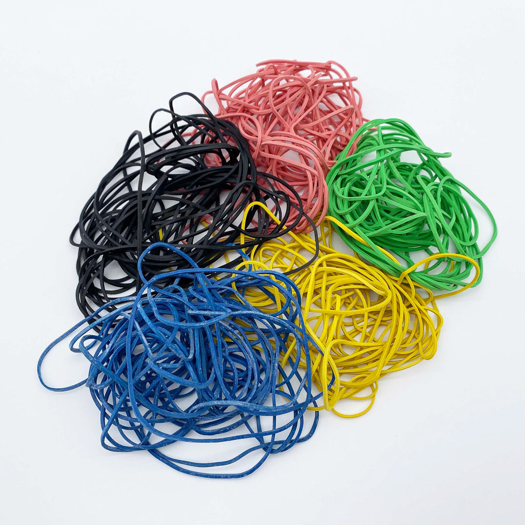 Leitner Flashcards Elastic Bands x25