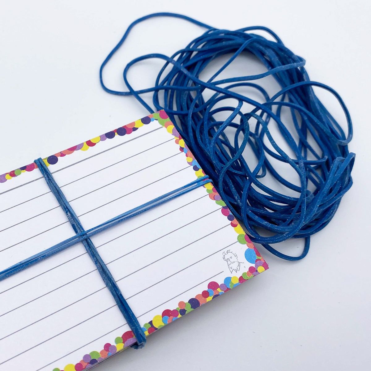 Leitner Flashcards Elastic Bands x25