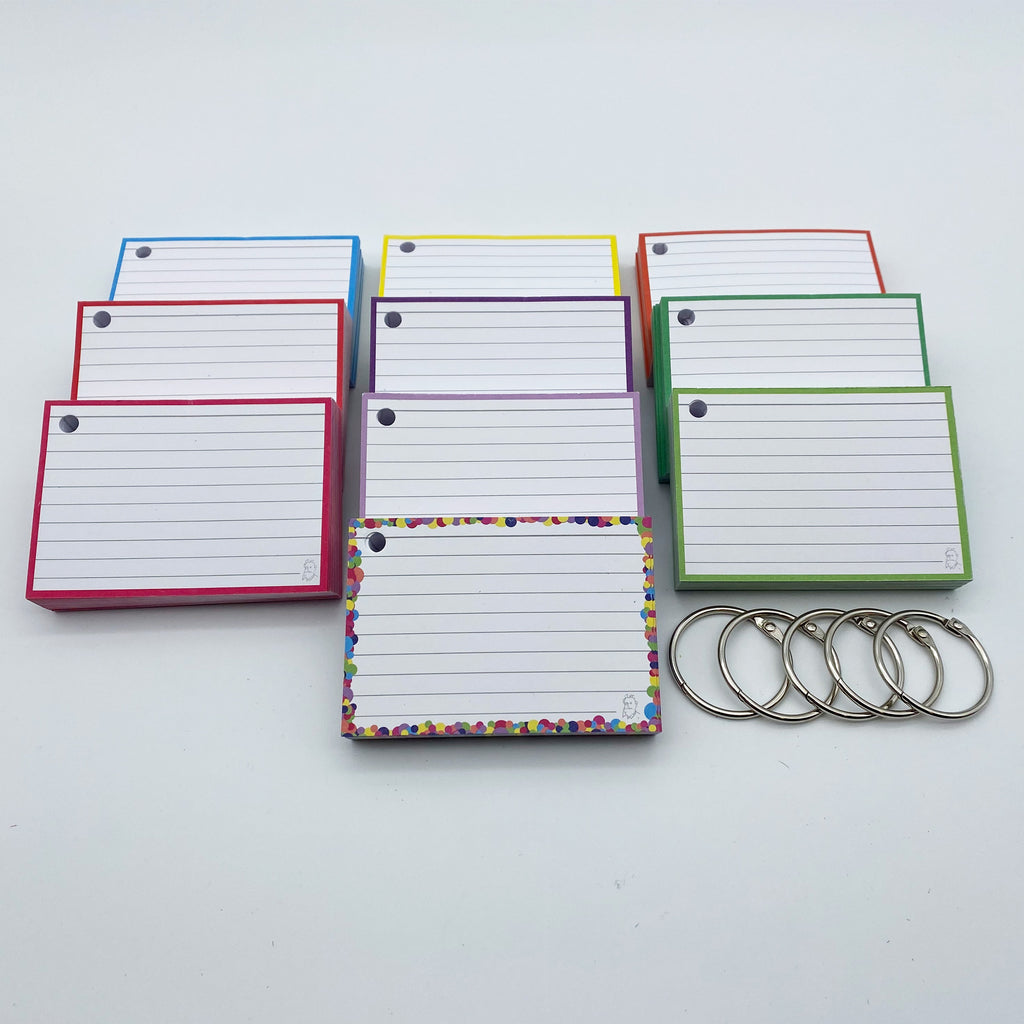 Leitner Flashcards Value Pack 500 A7 Classic