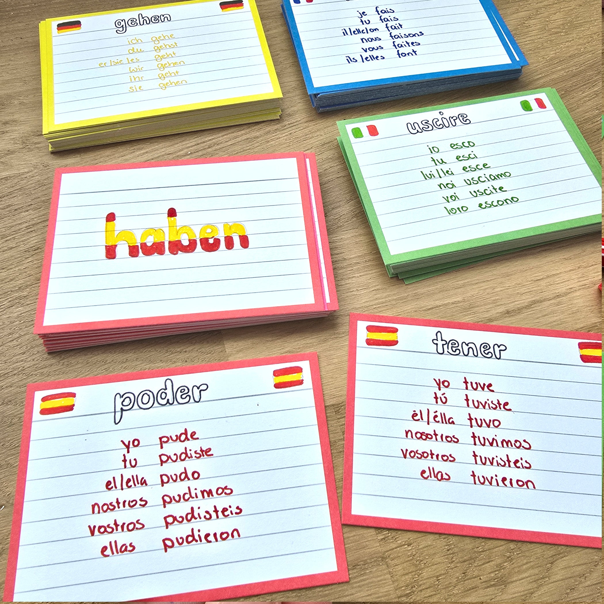 Leitner Flashcards Value Pack 500 A7 Classic
