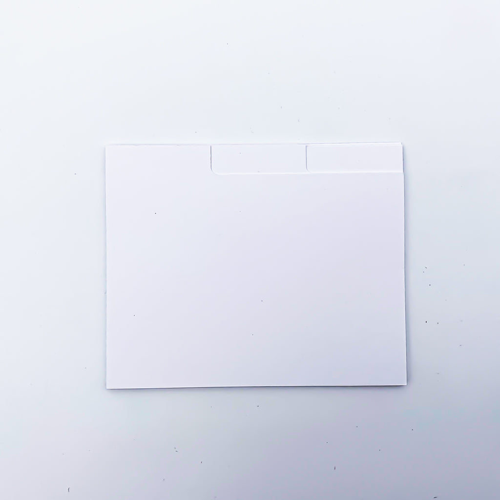 Leitner Flashcards Tabs A7 Set of 12