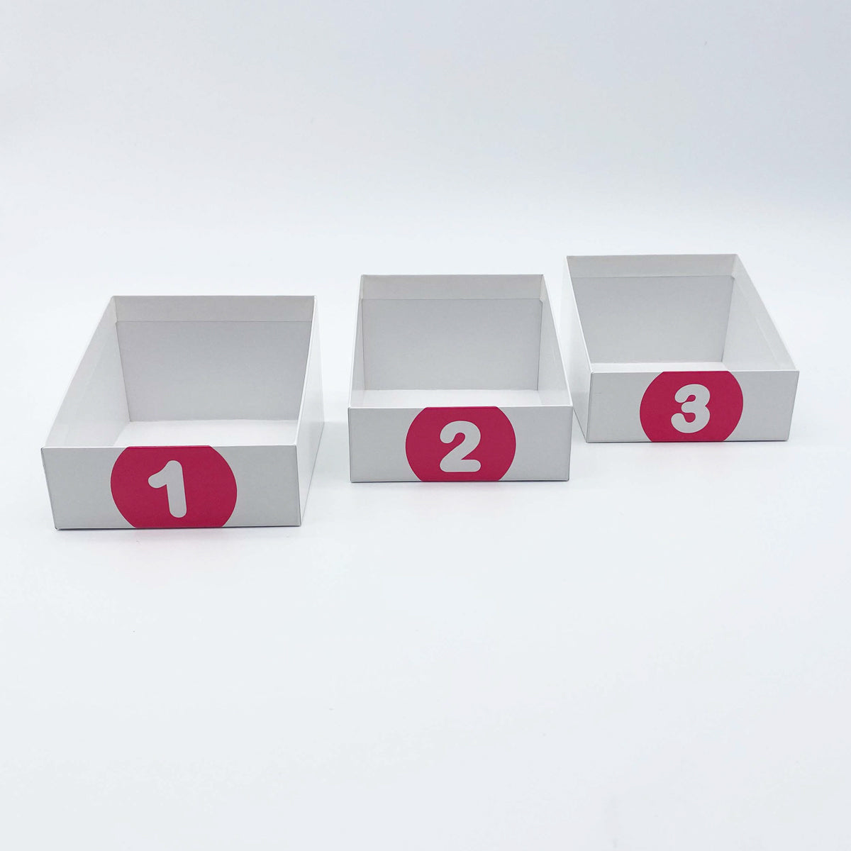Leitner Learning System Boxes – Pink Edition