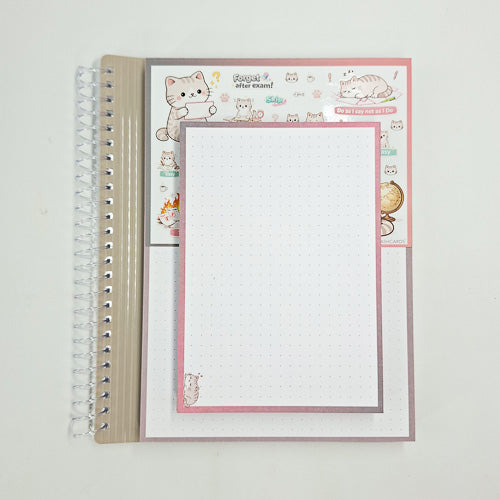 Leitner Flashcards A6 Animal Dotted - Cat