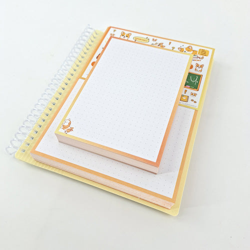 Leitner Flashcards A6 Animal Dotted - Corgi