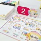 Leitner Flashcards Animal Stickers A6 - Spider