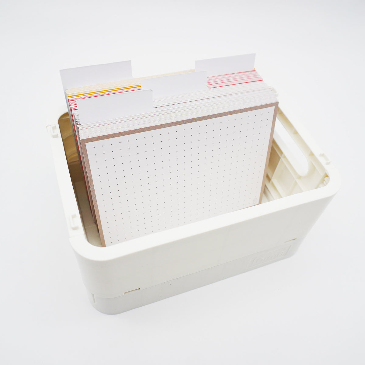 Leitner Flashcards Tabs A6 Set of 12