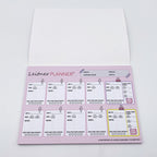 Leitner Flashcards Planner A4 Pink