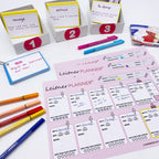 Leitner Learning System Boxes – Pink Edition