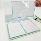 Oxford Display Book A5 pastel green