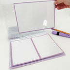 Oxford Display Book A5 pastel lilac