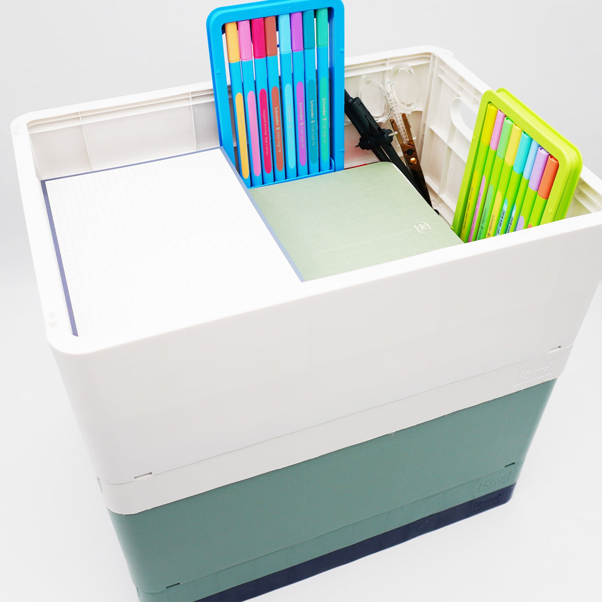 Forma JOE Flashcard Storage Box A5 Sage Green
