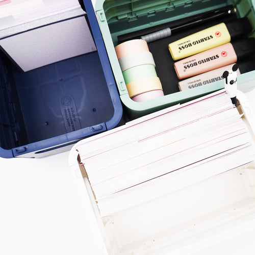 Forma JOE Flashcard Storage Box A6 White