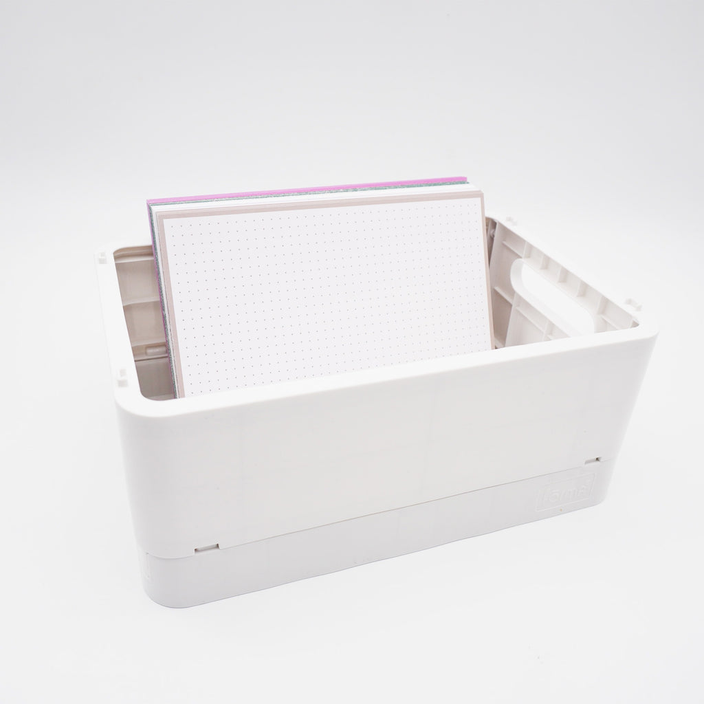 Forma JOE Flashcard Storage Box A6 White