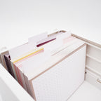 Forma JOE Flashcard Storage Box A6 White