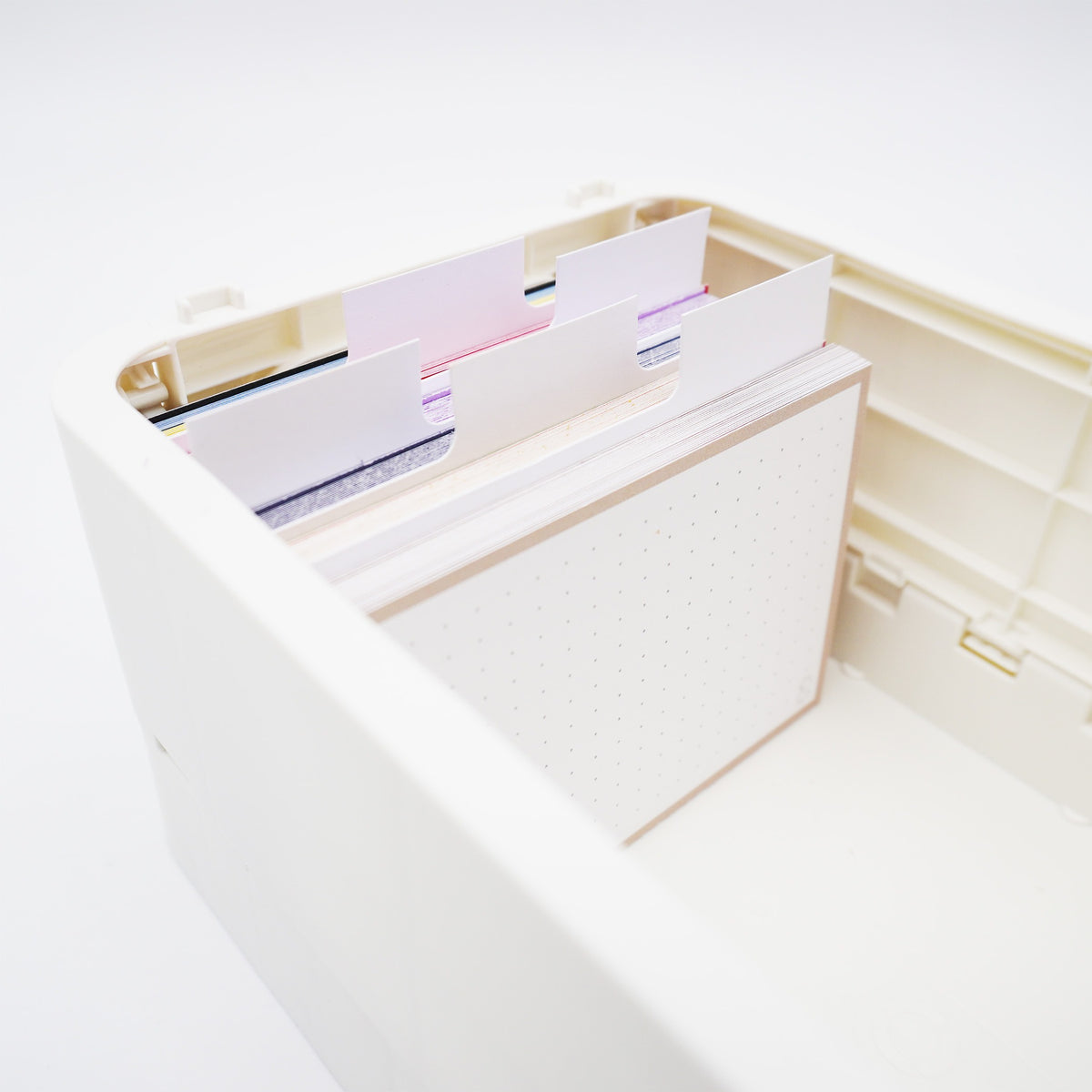 Forma JOE Flashcard Storage Box A7 White
