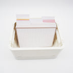 Forma JOE Flashcard Storage Box A7 White