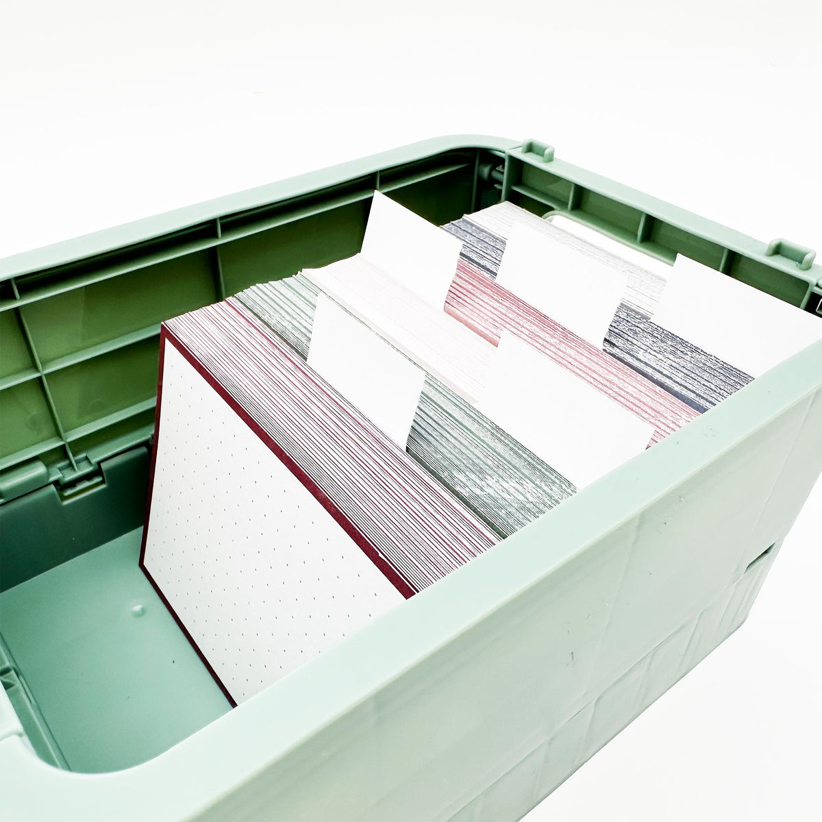 Forma JOE Flashcard Storage Box A7 Sage Green