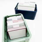 Forma JOE Flashcard Storage Box A7 Dark Blue