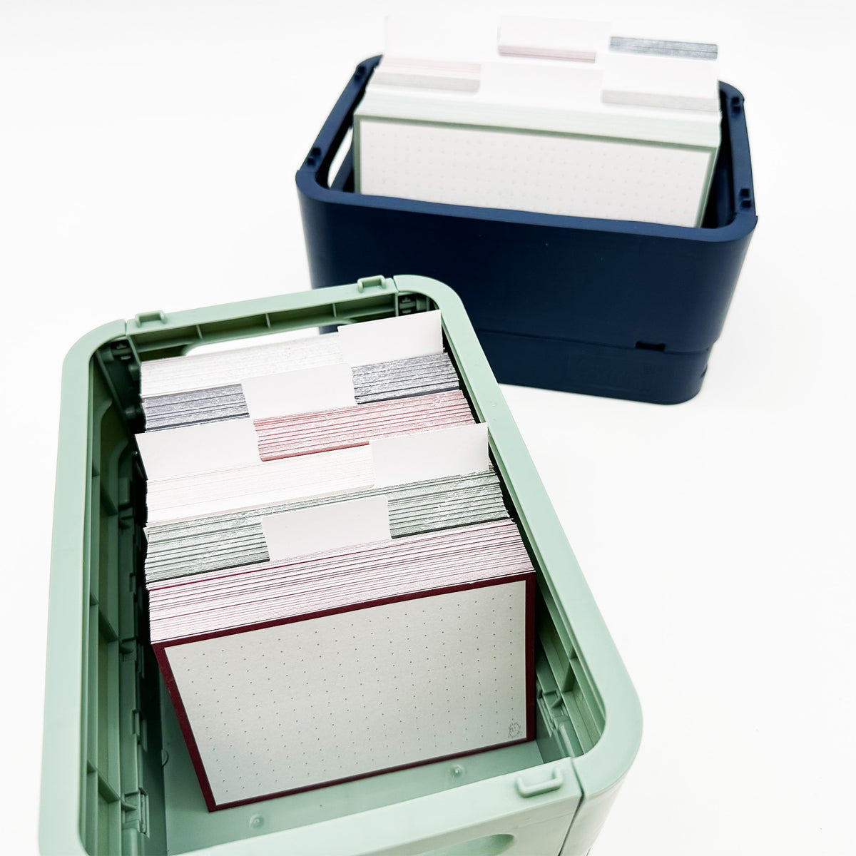 Forma JOE Flashcard Storage Box A7 Dark Blue