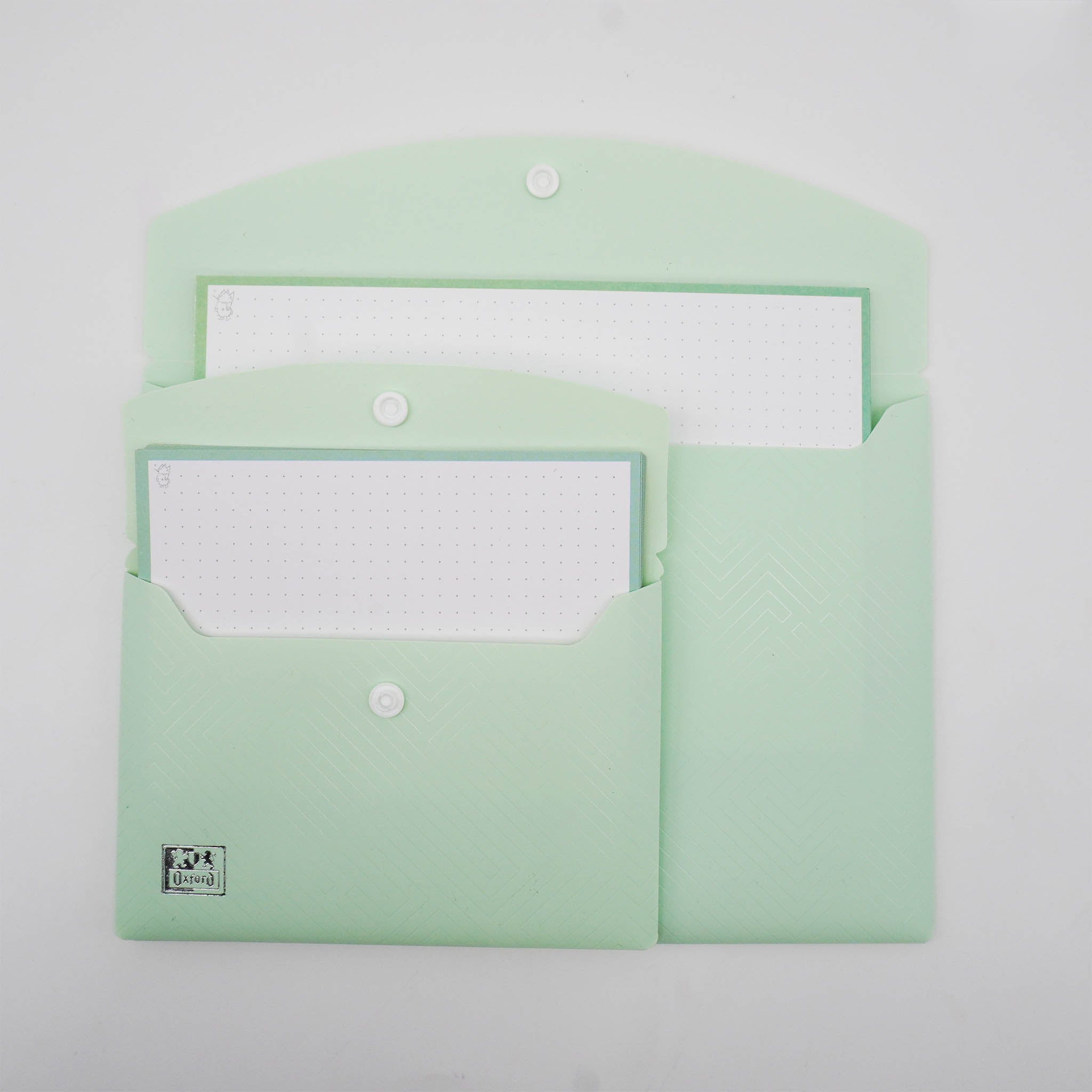 Leitner Flashcards A5 Pastel Dotted green lifestyle 5