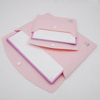 Leitner Flashcards A6 Pastel Dotted pink lifestyle 4