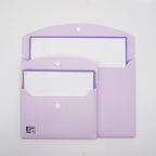 Leitner Flashcards A6 Pastel Dotted purple lifestyle 5