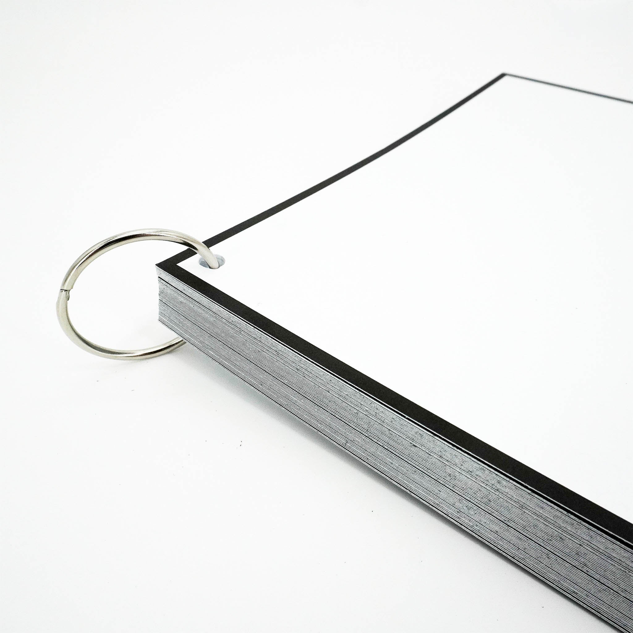 Leitner Flashcards A5 Classic Blank black border 4