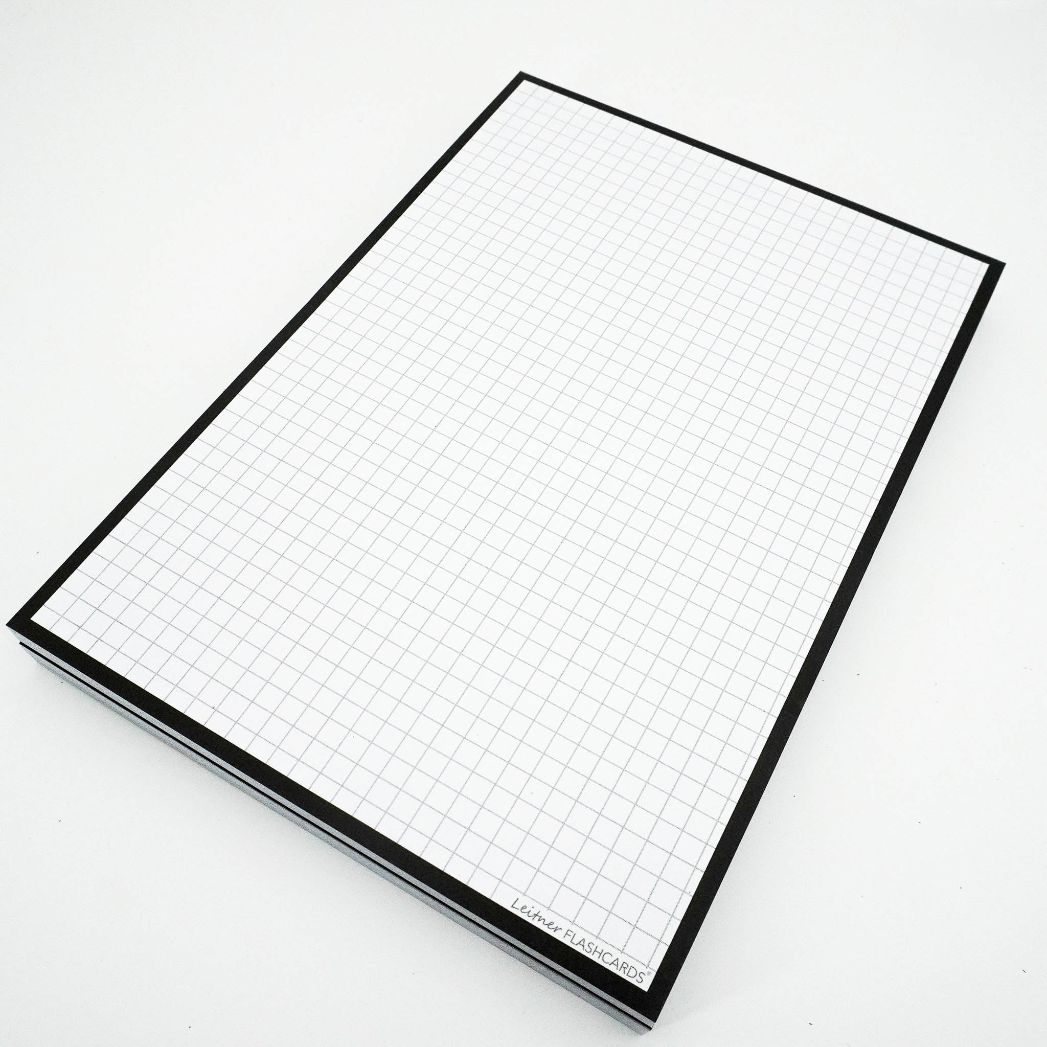 Leitner Flashcards A5P Classic Squared black 2