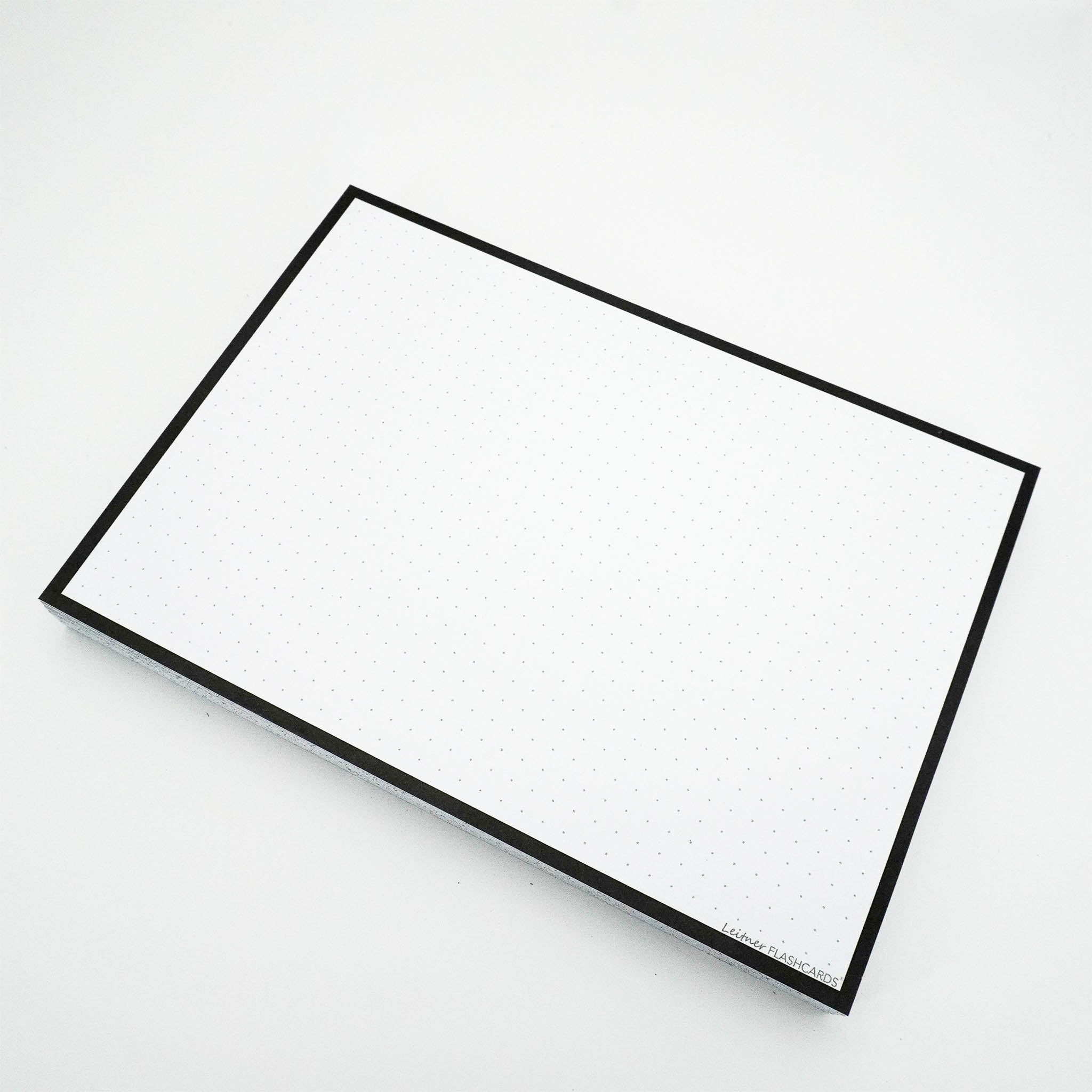 Leitner Flashcards A5L Classic Dotted black 2