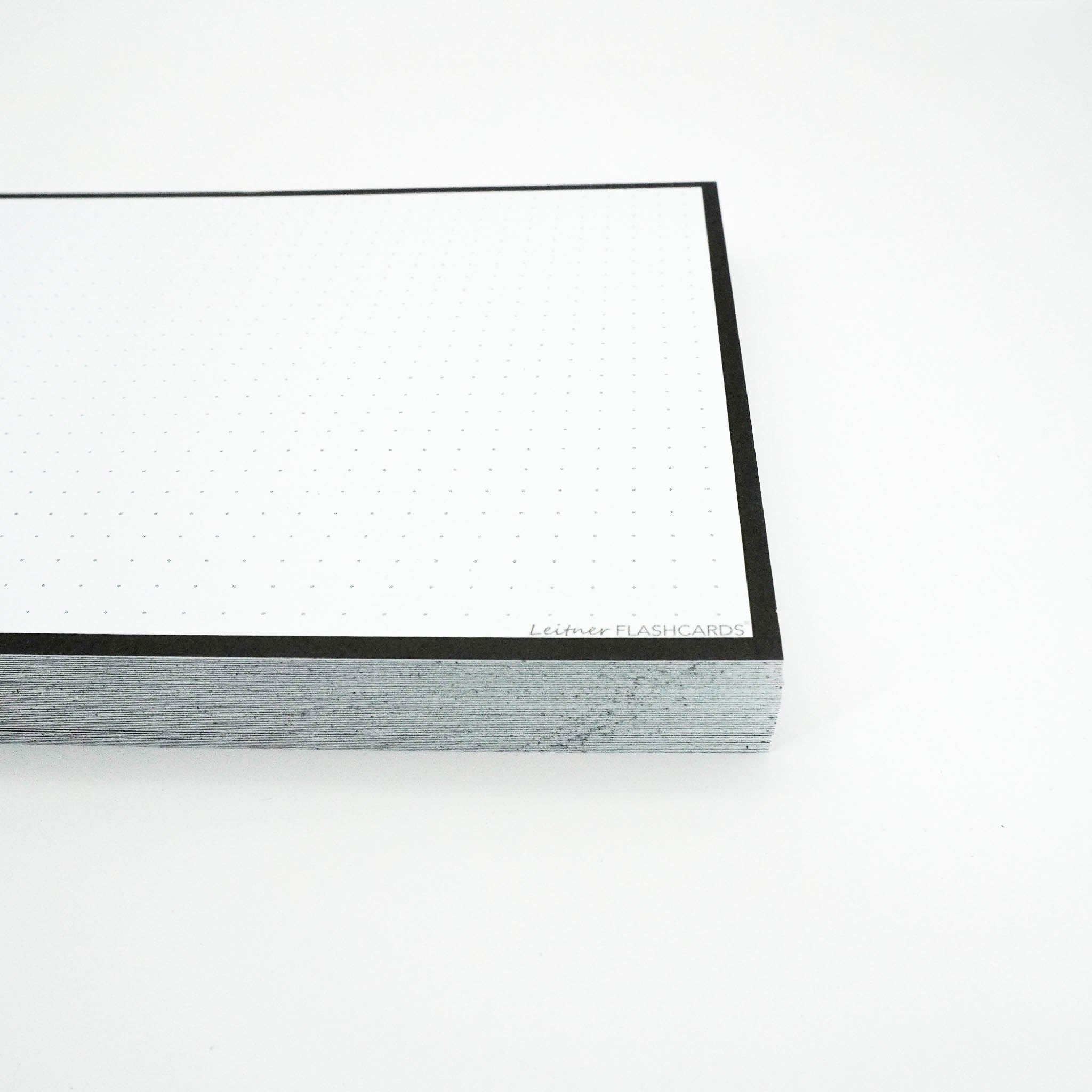 Leitner Flashcards A5L Classic Dotted black 3