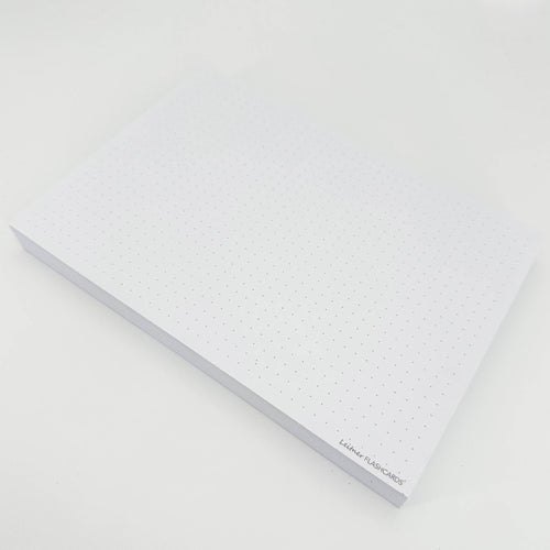 Leitner Flashcards A5L Classic Dotted white 2
