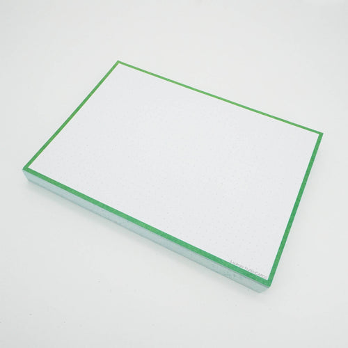 Leitner Flashcards A5 Classic Dotted green
