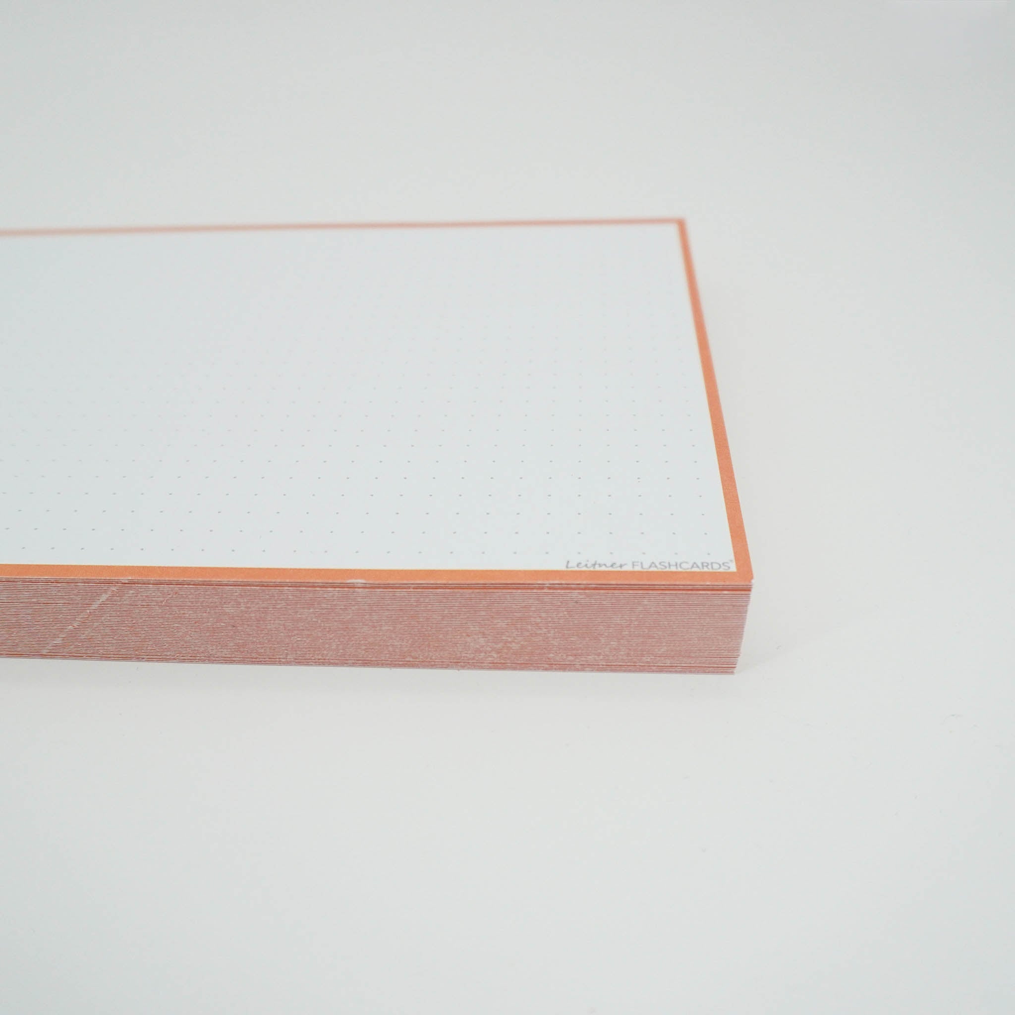 Leitner Flashcards A5 Classic Dotted orange 3