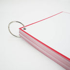 Leitner Flashcards A5 Classic Dotted red 3