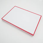 Leitner Flashcards A5 Classic Dotted red