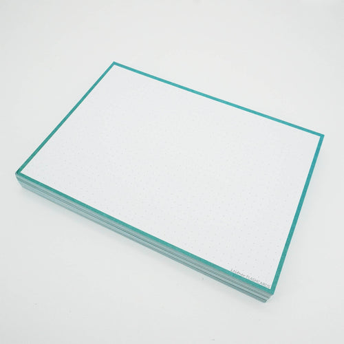 Leitner Flashcards A5 Classic Dotted turquoise