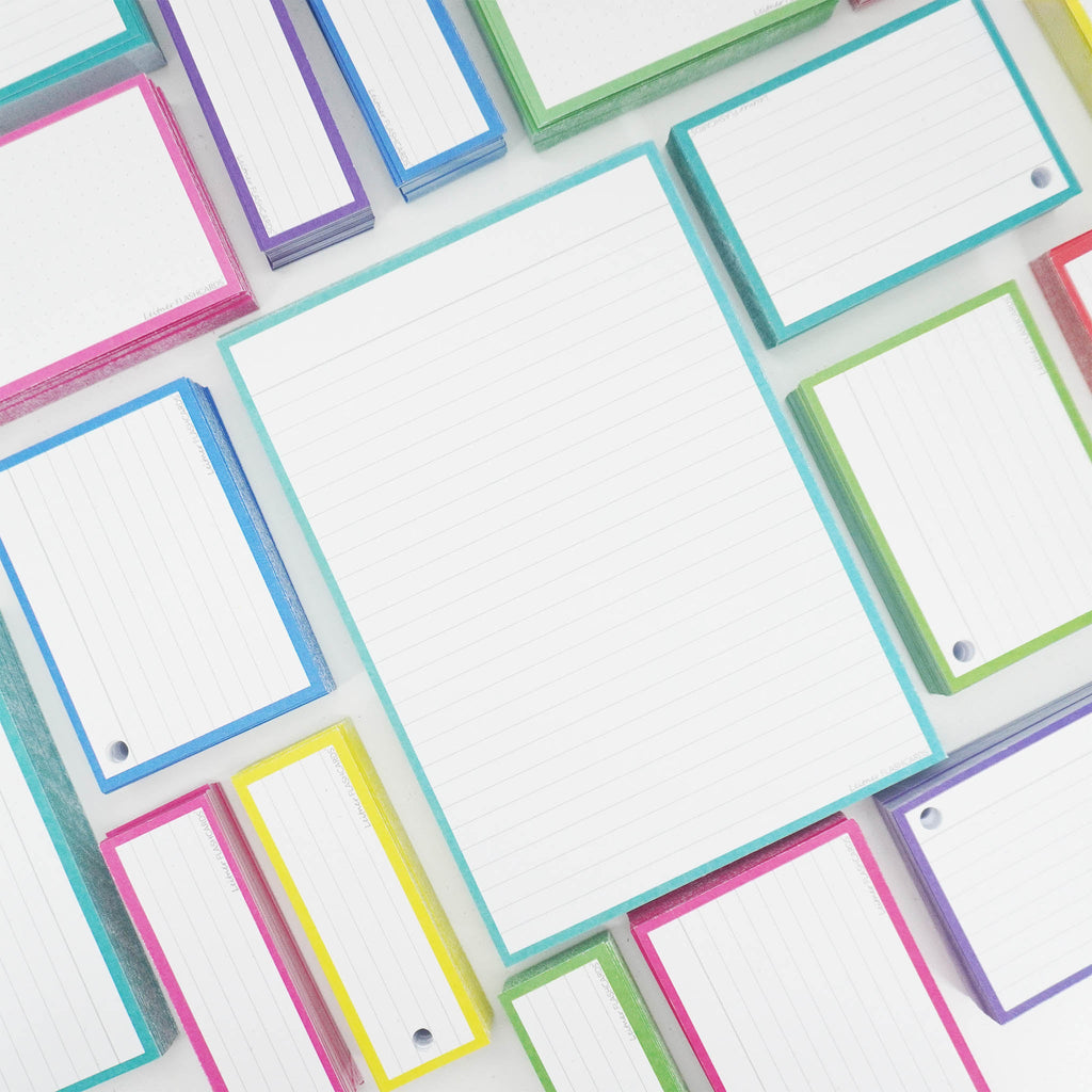 Leitner Flashcards A5 Classic Lined blue 3