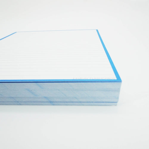 Leitner Flashcards A5 Classic Lined blue
