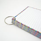 Leitner Flashcards A5 Classic Lined confetti 3