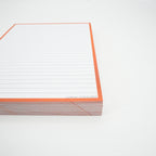 Leitner Flashcards A5 Classic Lined orange 3