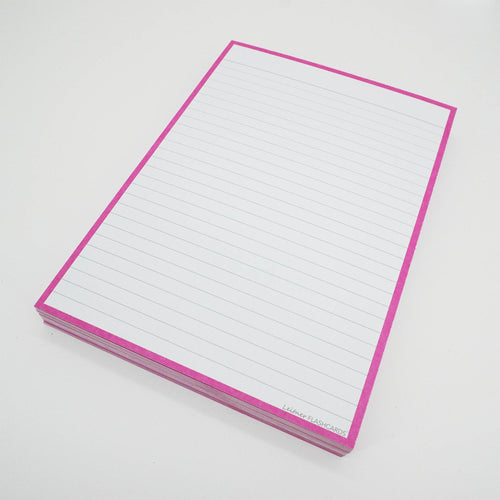 Leitner Flashcards A5 Classic Lined pink