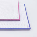 Leitner Flashcards A5 Duo Dotted - Blueberry Bubble Tea