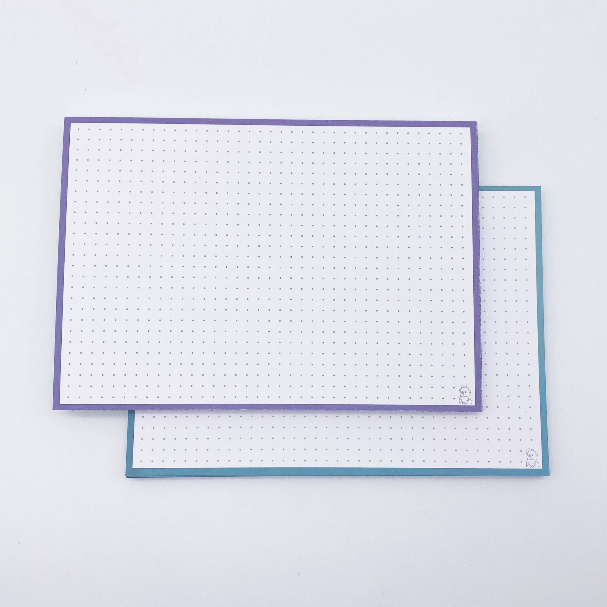 Leitner Flashcards A5 Duo Dotted - Lavender Sunset