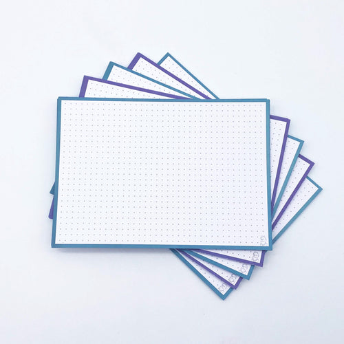 Leitner Flashcards A5 Duo Dotted - Lavender Sunset